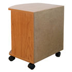 Movable Bedroom Night Stands Particle Board , Contemporary Bedside Tables For Tighter Spaces