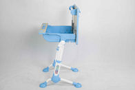 Hidden Drawer Plastic Kids Playroom Furniture Desk And Chair Set Adjustable Height / Foot