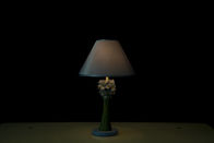 W27 * D27 * H46CM Home Table Lamps Soft With Bottom Felt Covering / Flower Shape