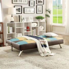 Colorful Fold Up Sleeping Sofa Bed Office , Living Room Hideaway Bed Couch 22kg