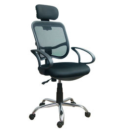 Durable Adjustable Home Office Computer Chair With Headrest / Mesh Back