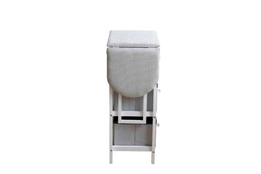 Practical Modern Wood Furniture Fabric Foldable Ironing Board Cabinet White