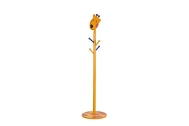 Cartoon Wooden Children'S Coat Stand , 135 Cm Kids Hat Stand For Playroom,Bedroom