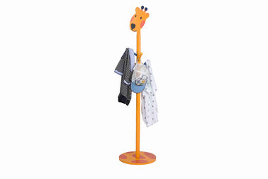 Cartoon Wooden Children'S Coat Stand , 135 Cm Kids Hat Stand For Playroom,Bedroom