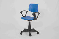 Ergonomic Student Computer Chair With Plastic Seat , Low Back Computer Desk Chair