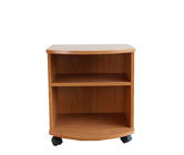 Movable Bedroom Night Stands Particle Board , Contemporary Bedside Tables For Tighter Spaces