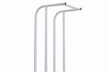 Movable Metal Coat Hanger Stand 4 Turnable Hanging Pole Bottom Storage Shoes Rack