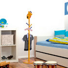 Cartoon Wooden Children'S Coat Stand , 135 Cm Kids Hat Stand For Playroom,Bedroom