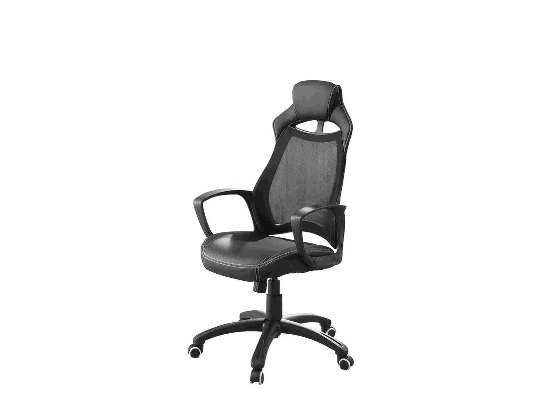 RoHS Mesh Cushioned Office Chair Adjustable Seat Height For Comfortable Work